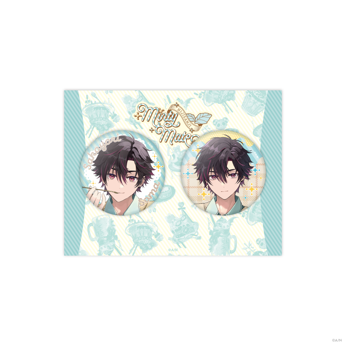 【Minty Mate】缶バッジセット
