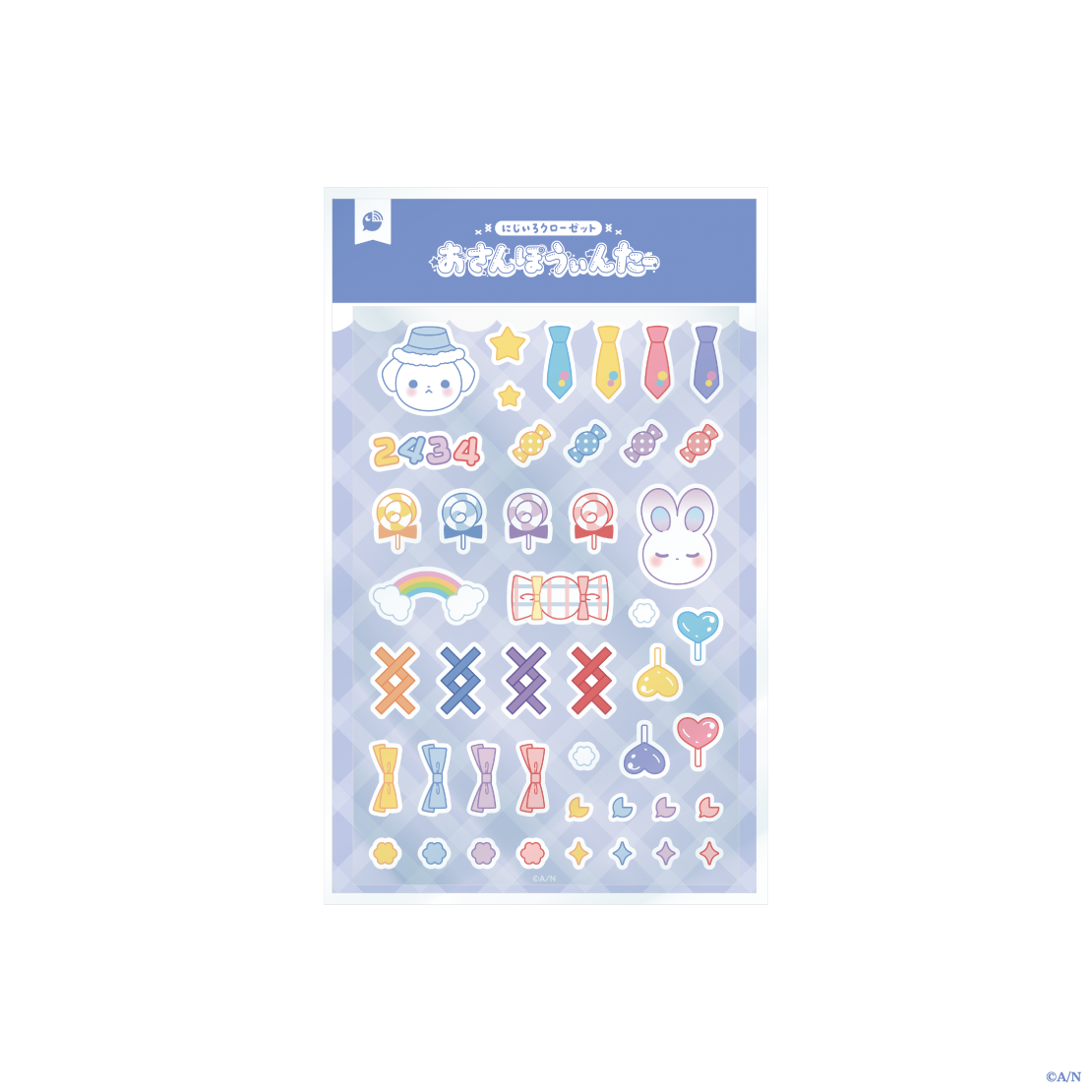 【おさんぽうぃんたー】ぬいデコステッカー