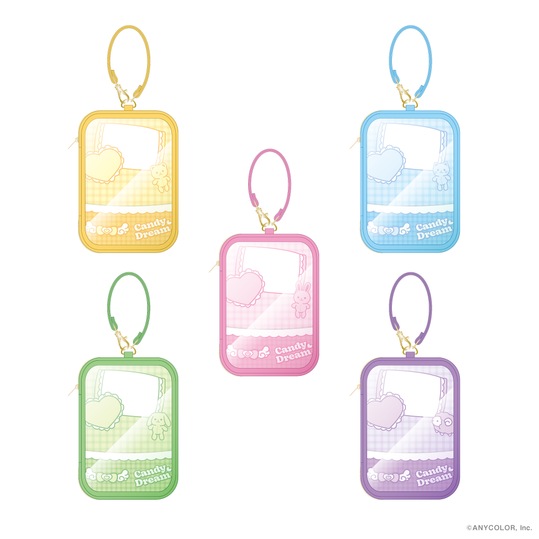 【Candy Dream】おふとんポーチ【にじいろクローゼット】