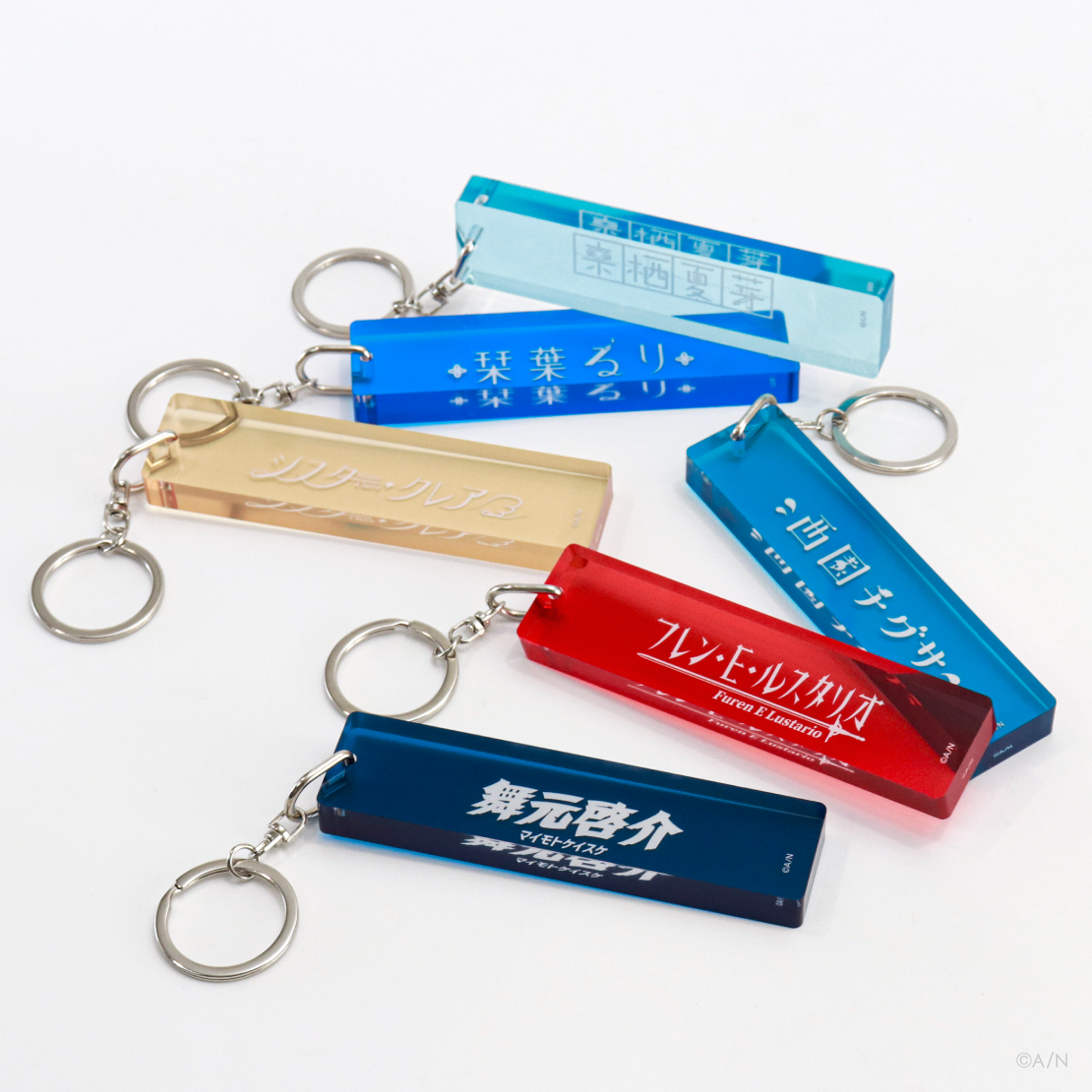 【にじさんじおでかけSTYLE】アクリルスティックキーホルダー