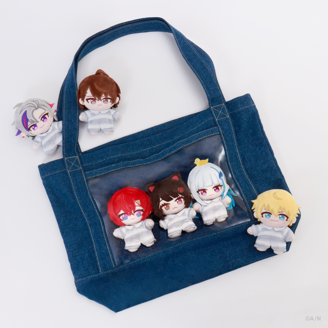 【おとなでにむ】ぬいぐるみトートバッグ