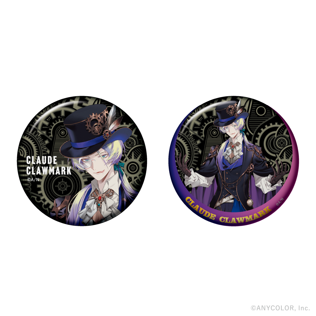【クロード クローマーク 2nd Anniversary】ホログラム缶バッジ