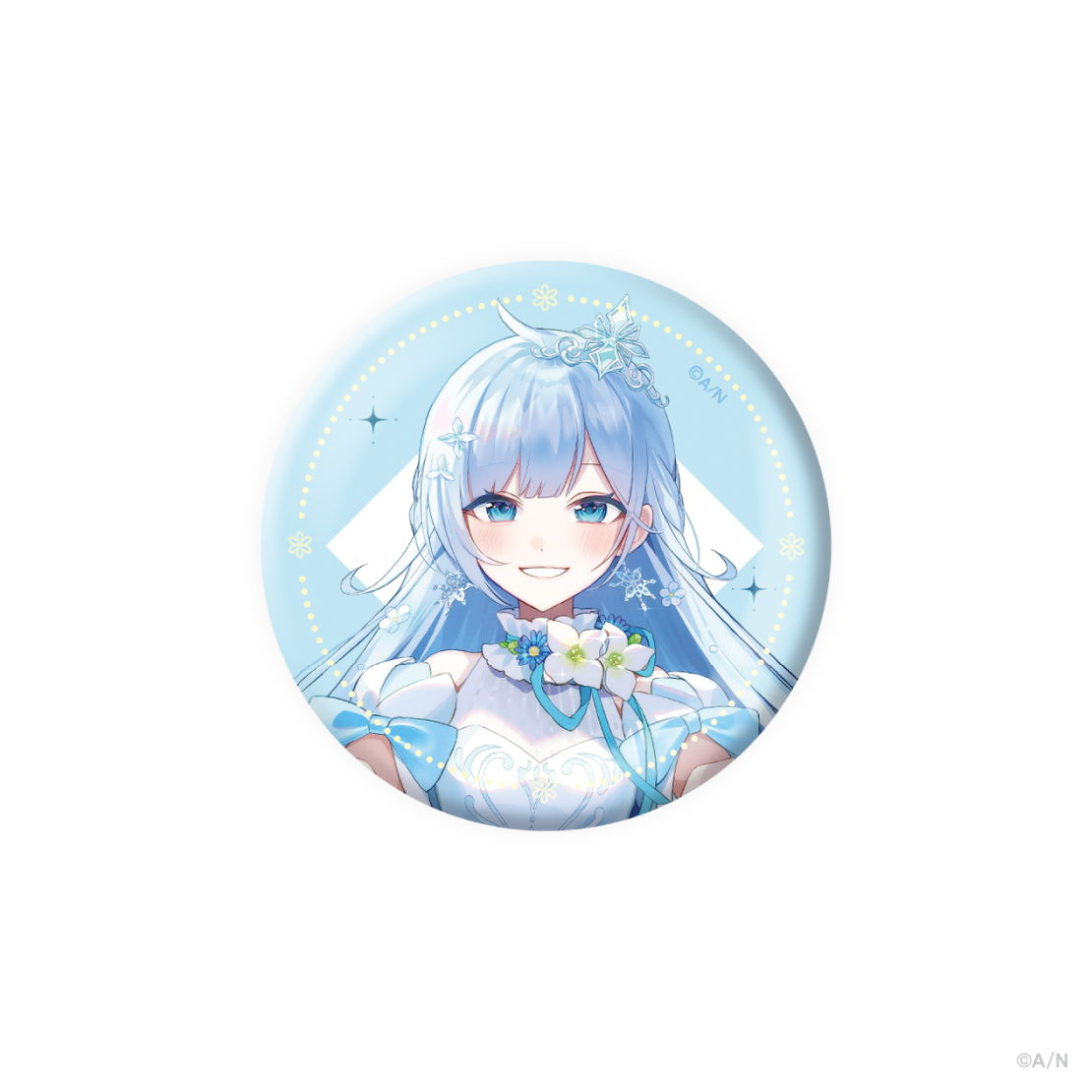 【オリジナルグッズ】缶バッジ 【雪城眞尋 7th Anniversary】