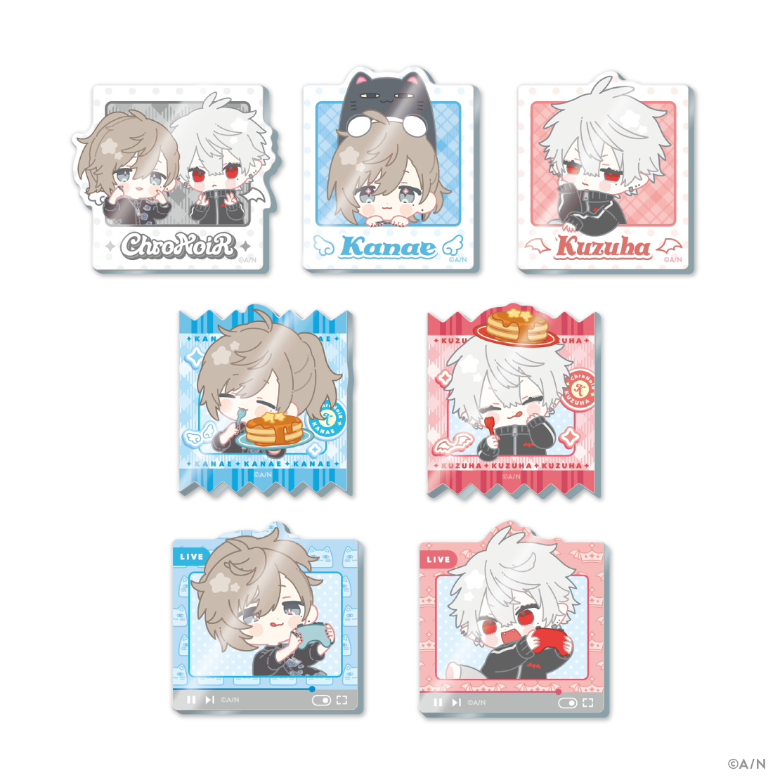 【ChroNoiR 8th】アクリルマグネット