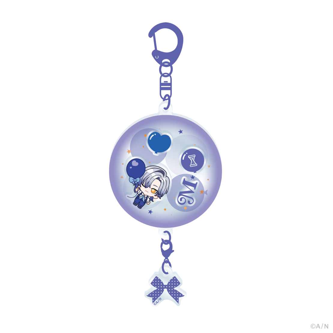 【ふわふわバルーン】シャカシャカアクリルキーホルダー