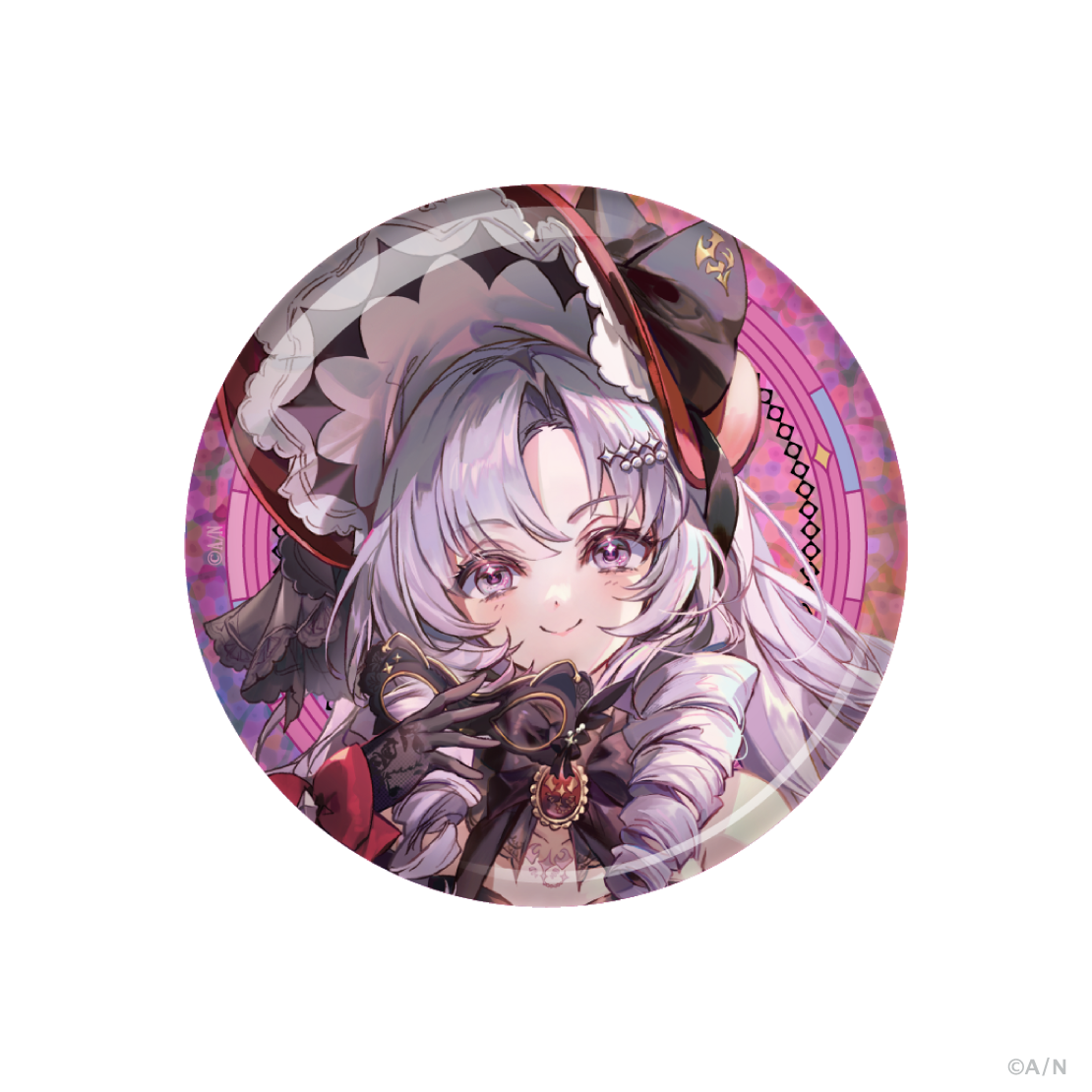 【Bewitching MASQUERADE】ホログラム缶バッジ