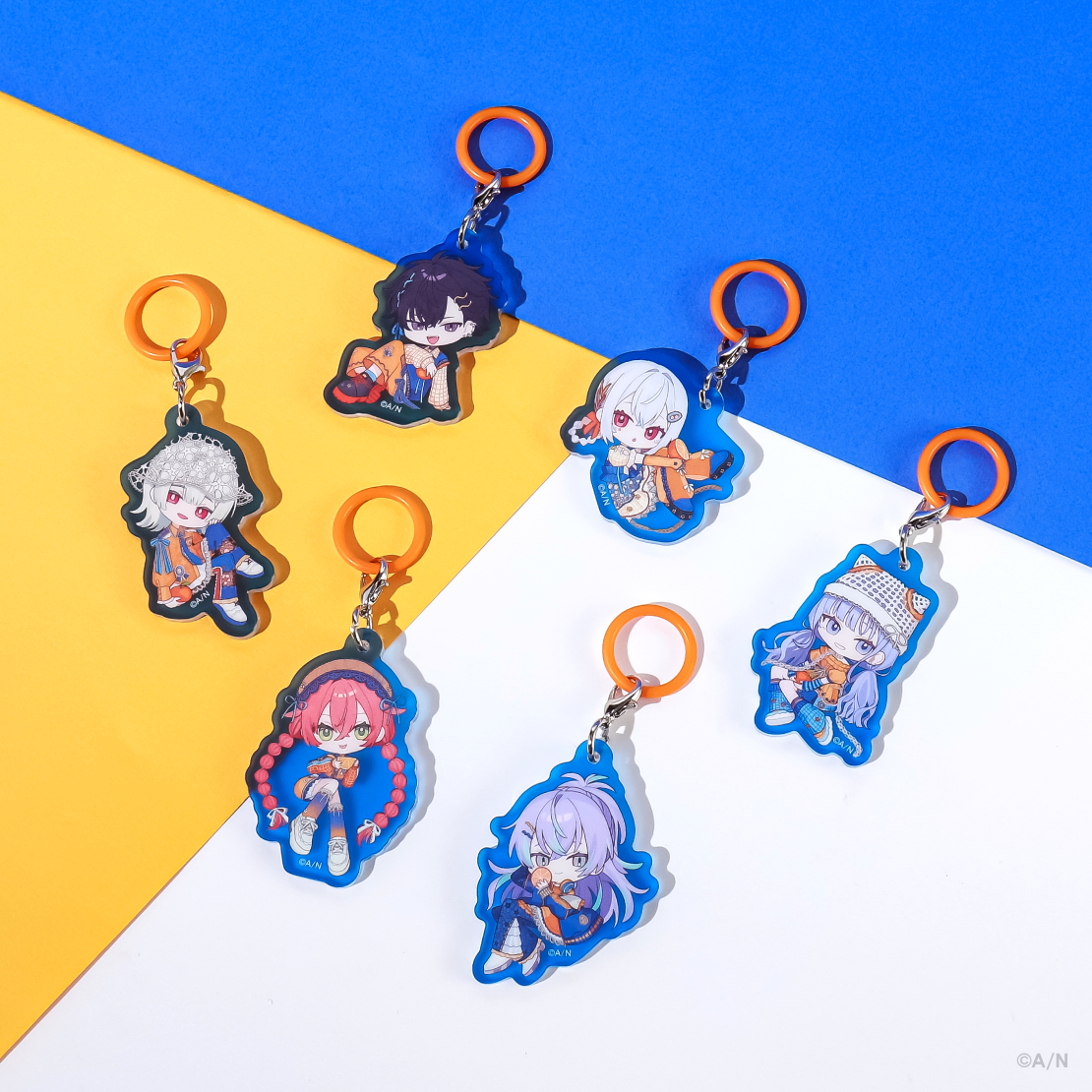 【メランコリックオレンジ】ランダムアンブレラチャーム