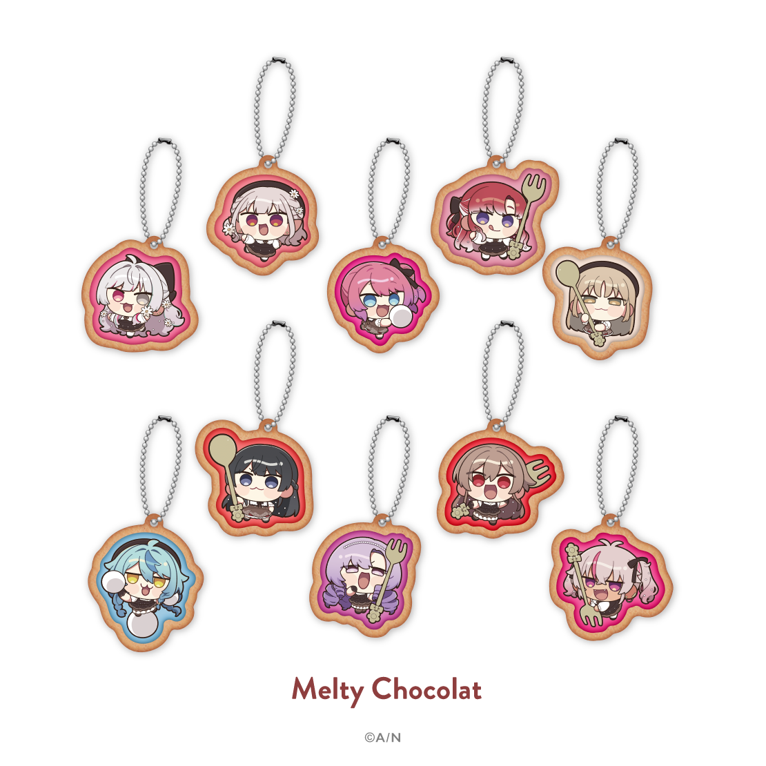【にじさんじ 8th】キーホルダー Melty Chocolat