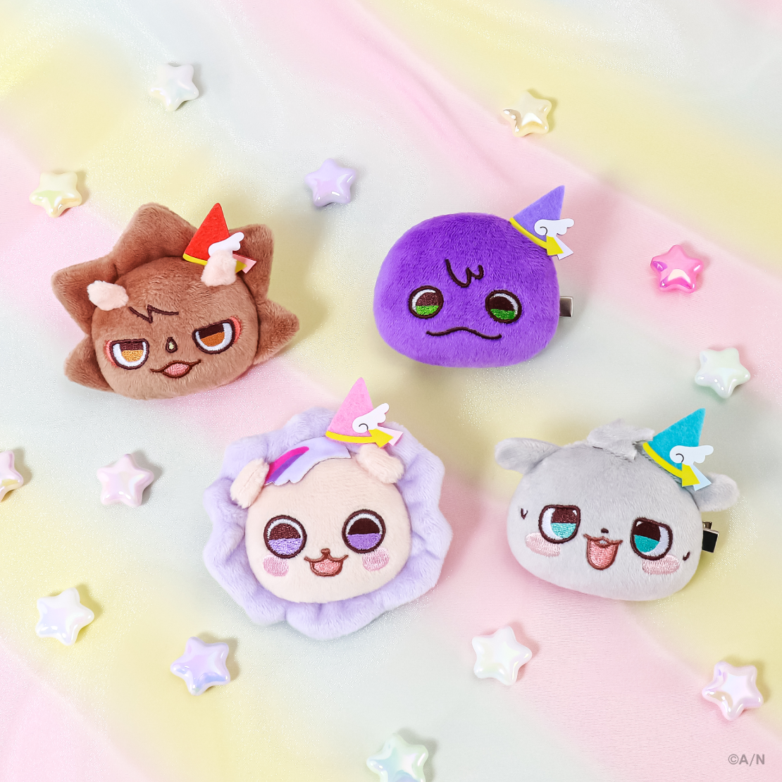 【ROF-MALまじっくだいさくせん!】ヘアクリップ おきがえver.