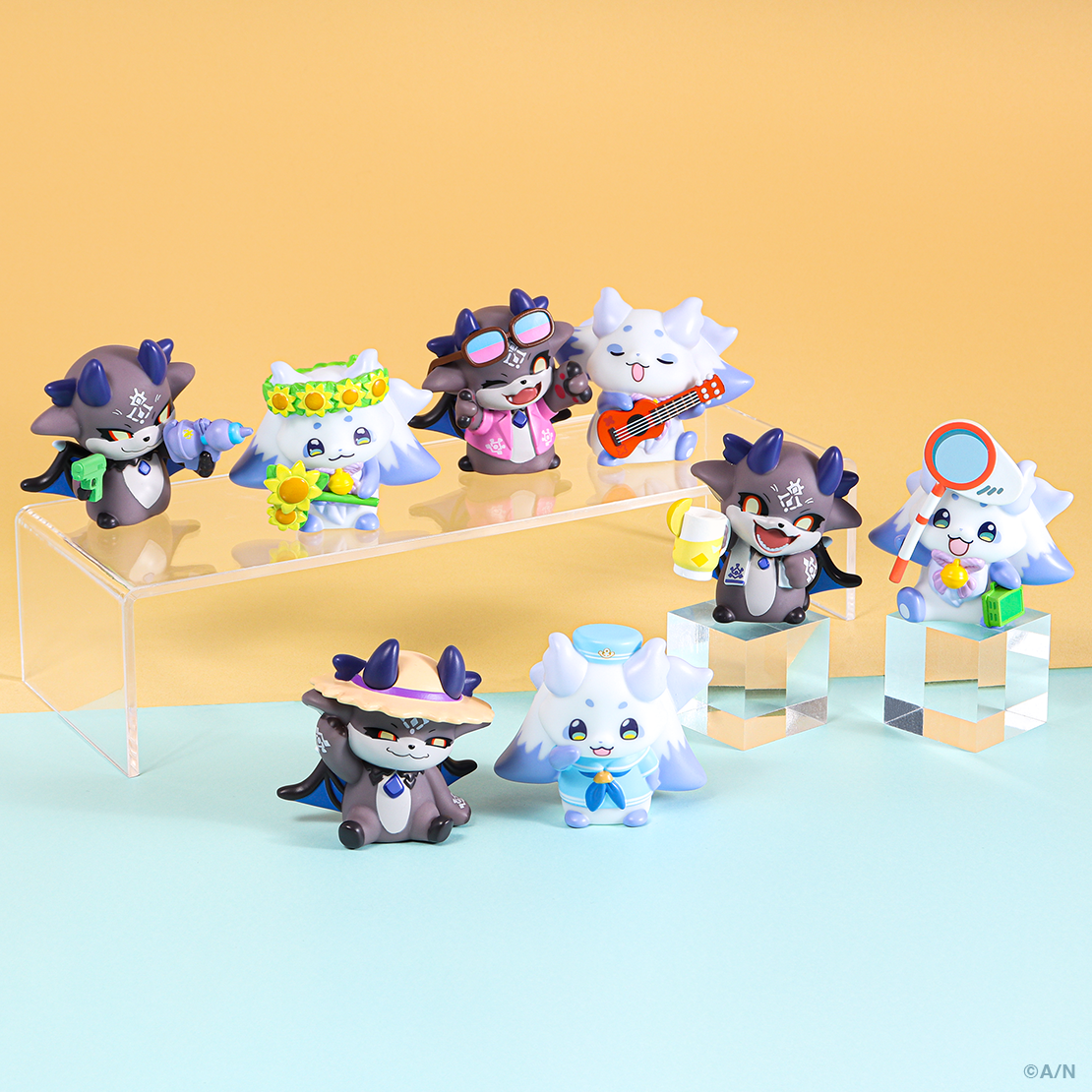 【でびるんとなつやすみ】ミニフィギュア