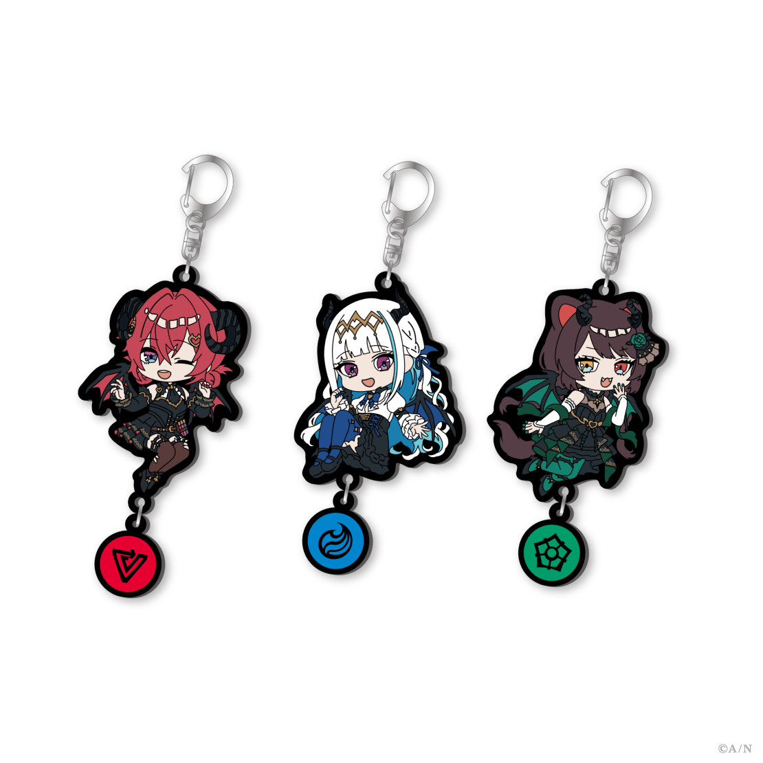 【さんばか 7th】2連ラバーキーホルダー