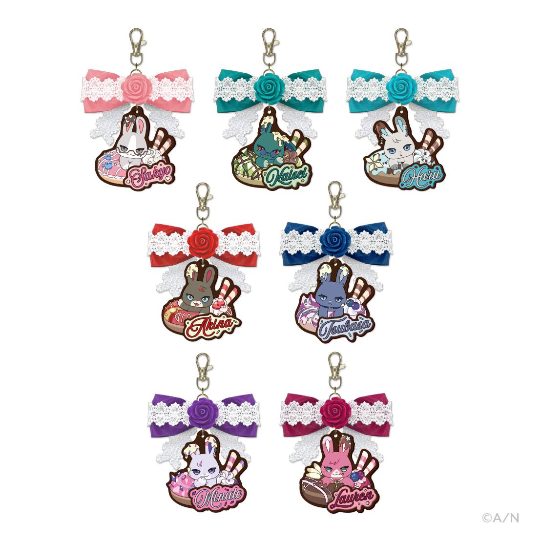 【Rose Valentine】リボンバッグチャーム