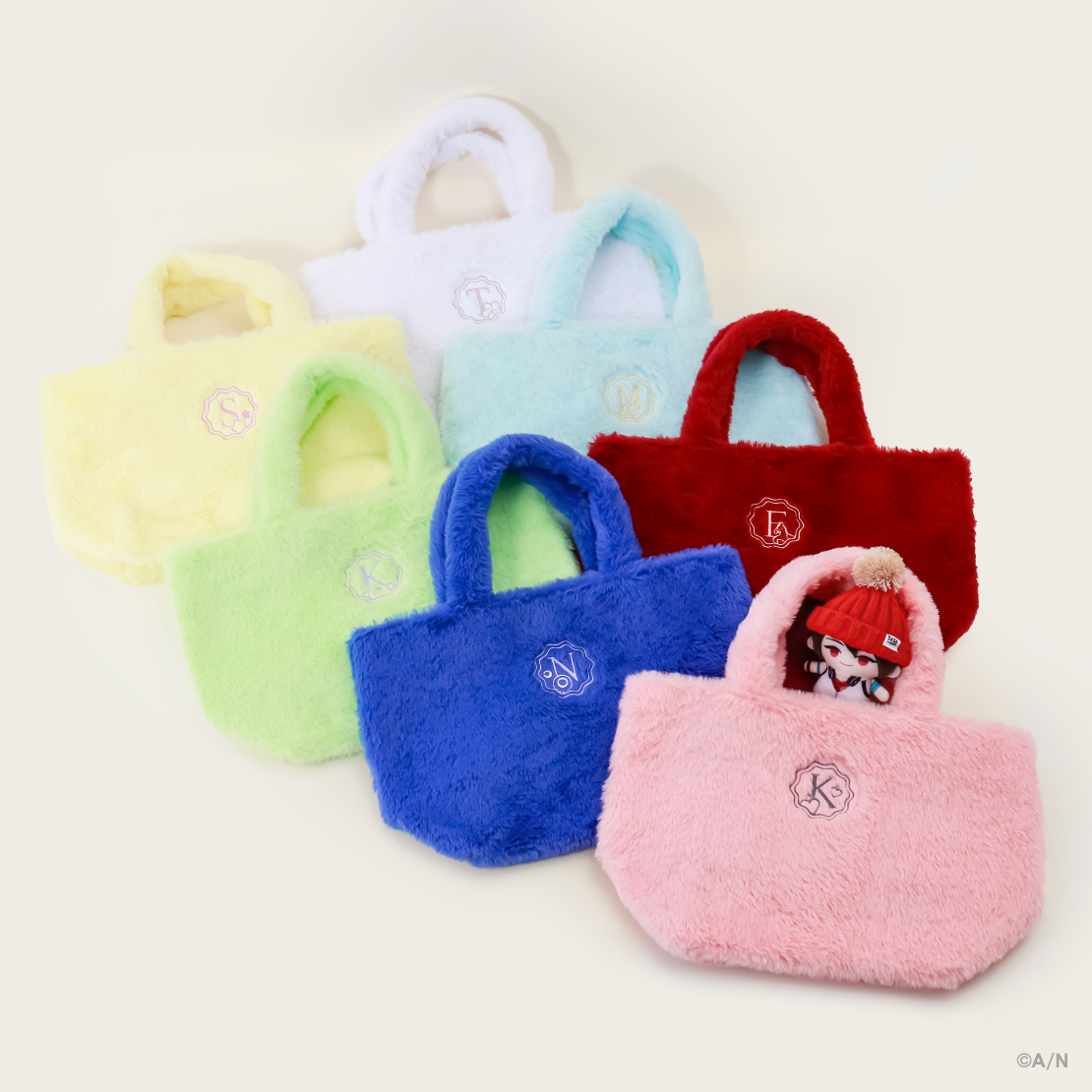 【Sweet Floaties】もこもこミニトート