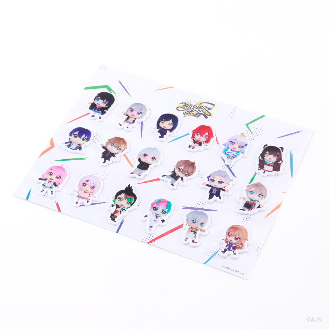 【にじフェス2026】着ぐるみシールシート