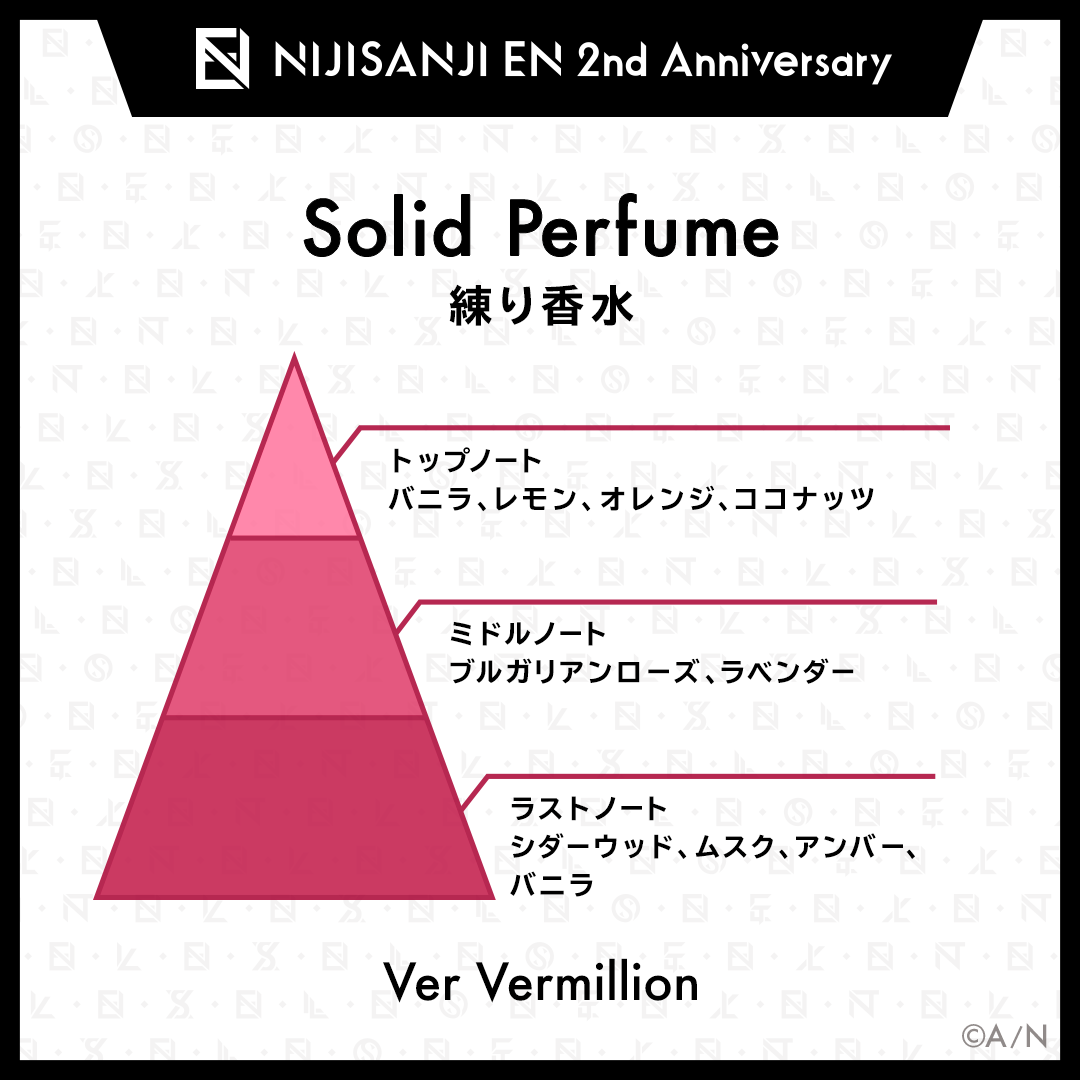 【NIJISANJI EN 2nd Anniversary】練り香水（XSOLEIL）
