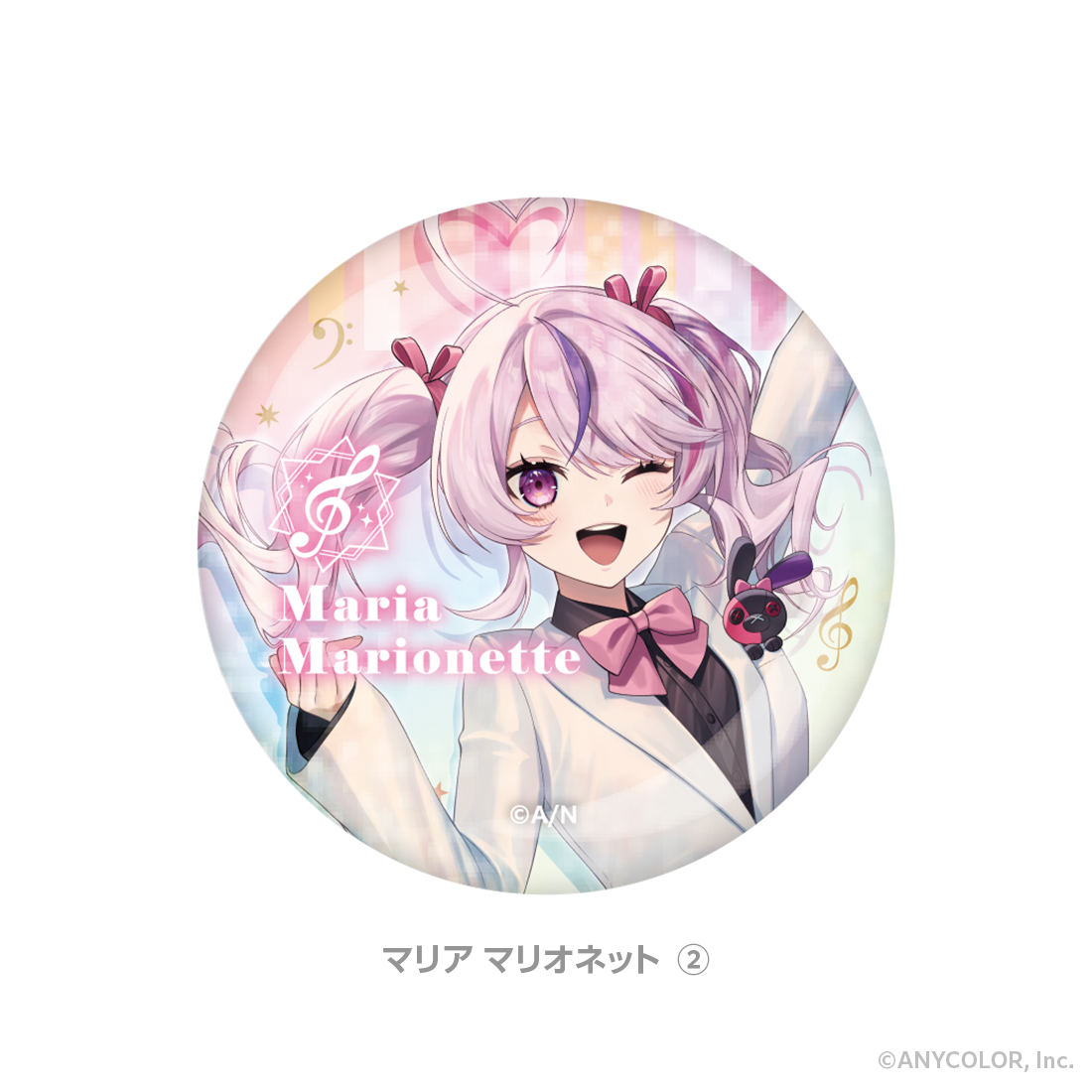 【ILUNA 3rd Anniversary】ホログラム缶バッジ