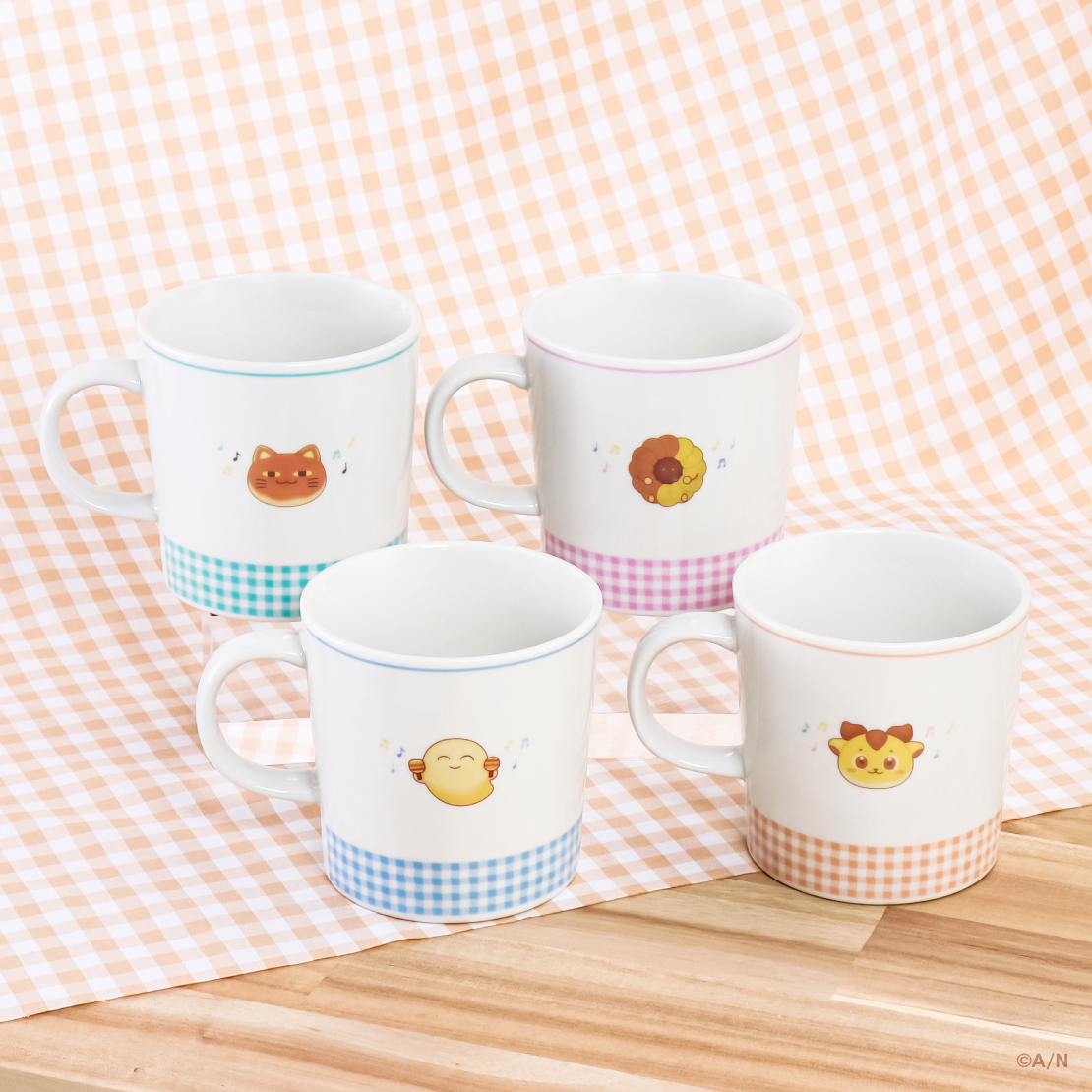 【ゆかいなパンやさん】マグカップ【にじりとる】