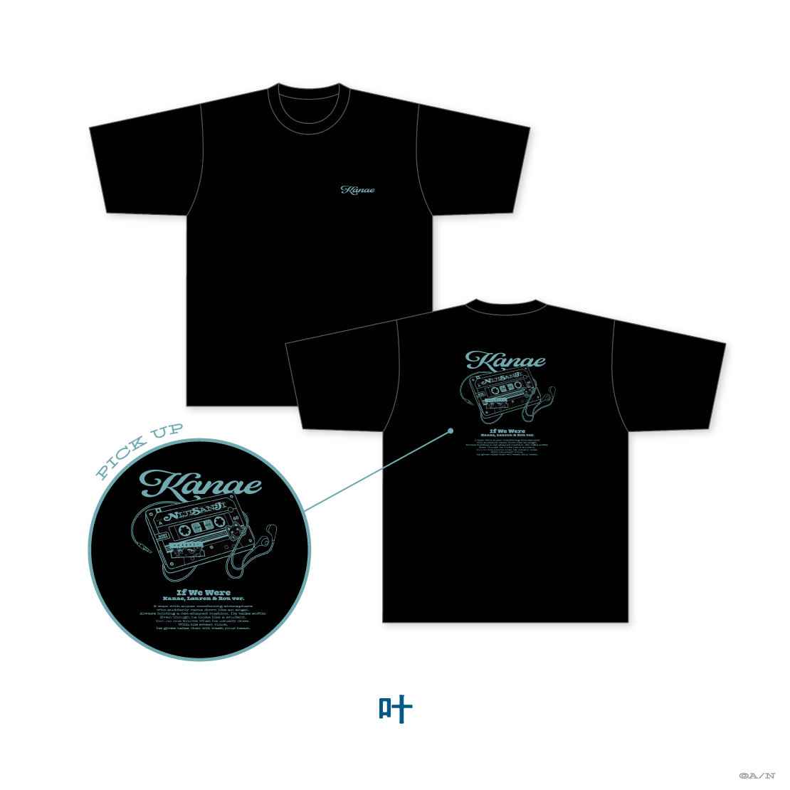 【If We Were ~Kanae, Lauren & Rou ver.~】Tシャツ