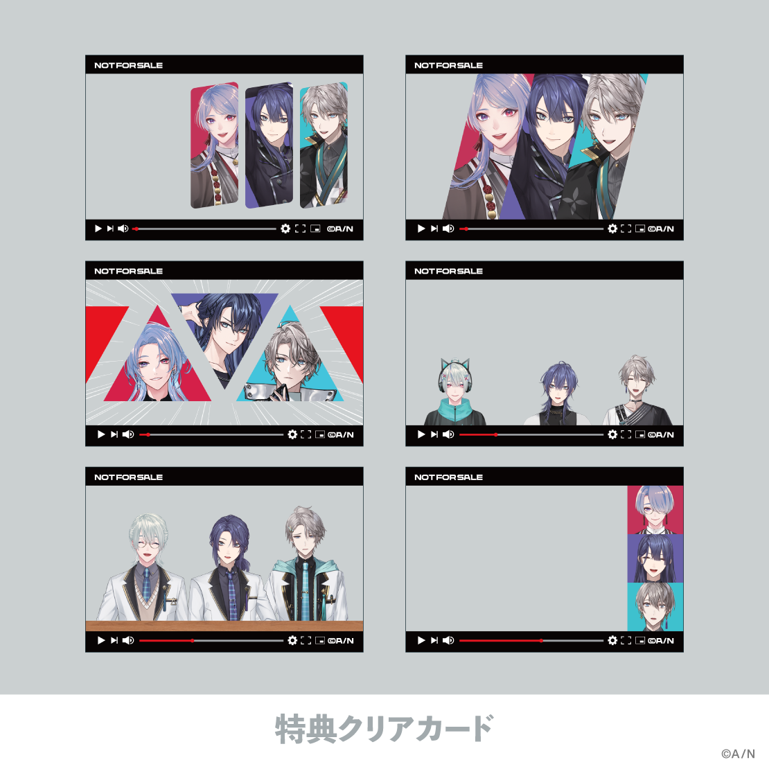 【V&Delta;LZ 6th】オーロラアクリルスタンド