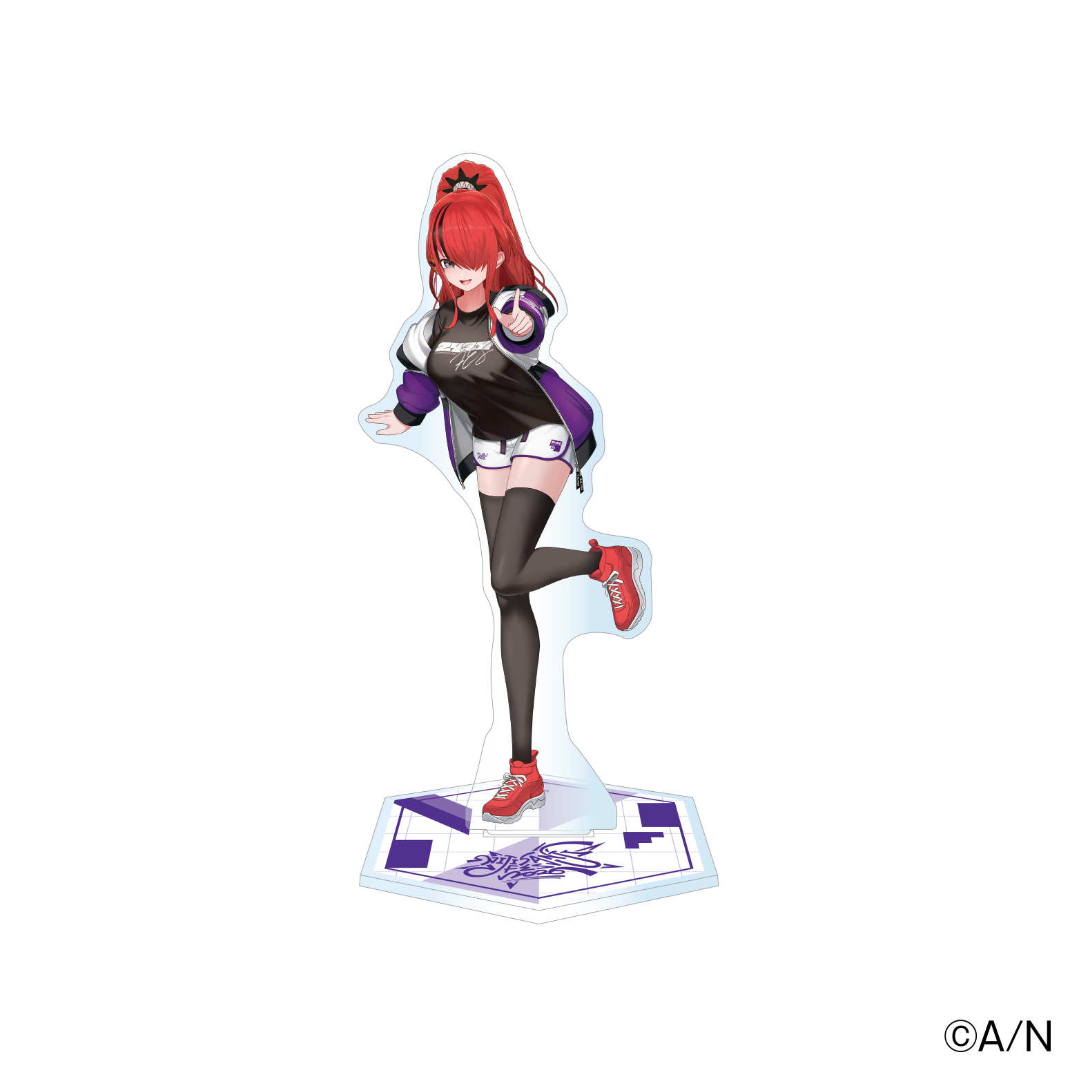 【にじフェス2026】クラスジャージアクリルスタンド バイオレット