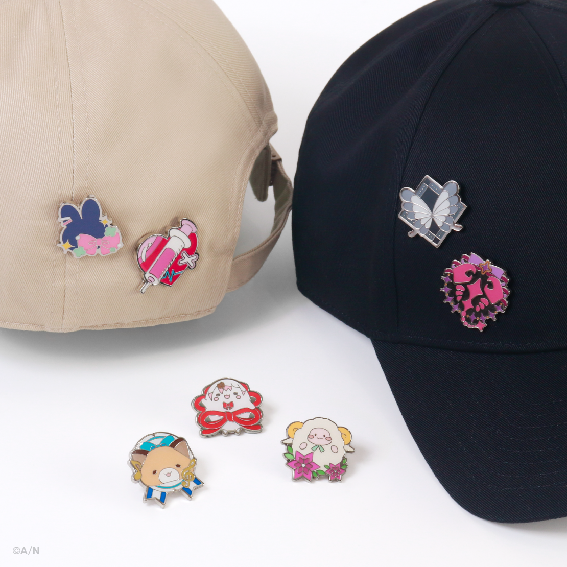 【にじピンバッジコレクション Vol.1】モチーフピンバッジ 不破湊