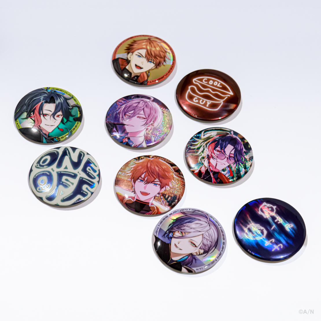 【3SKM 1st LIVE &ldquo;One-Off&rdquo;】ランダム缶バッジ