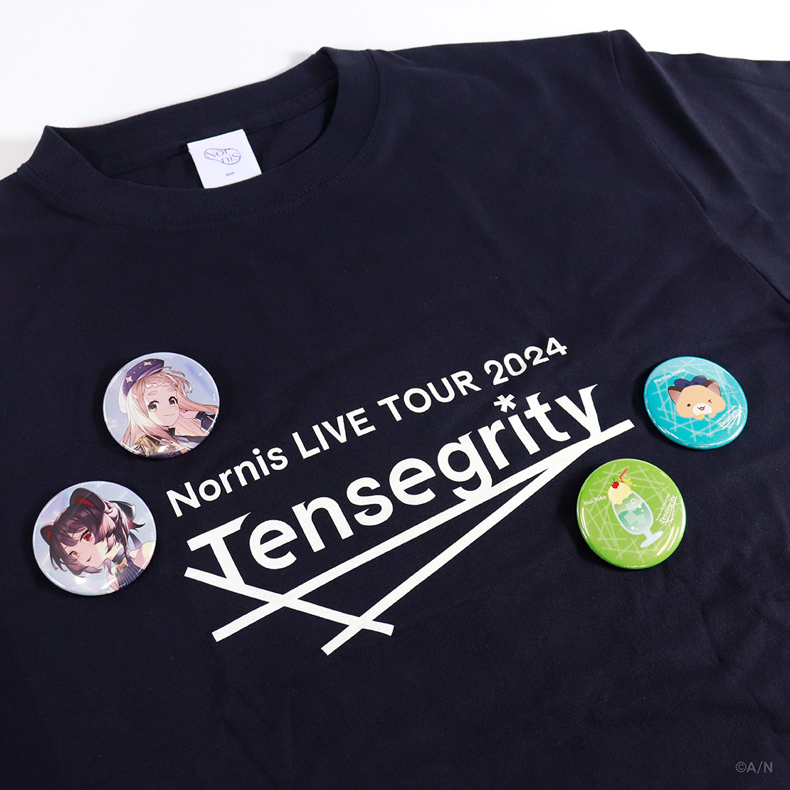 【Nornis LIVE TOUR 2024 -Tensegrity-】缶バッジ2種セット