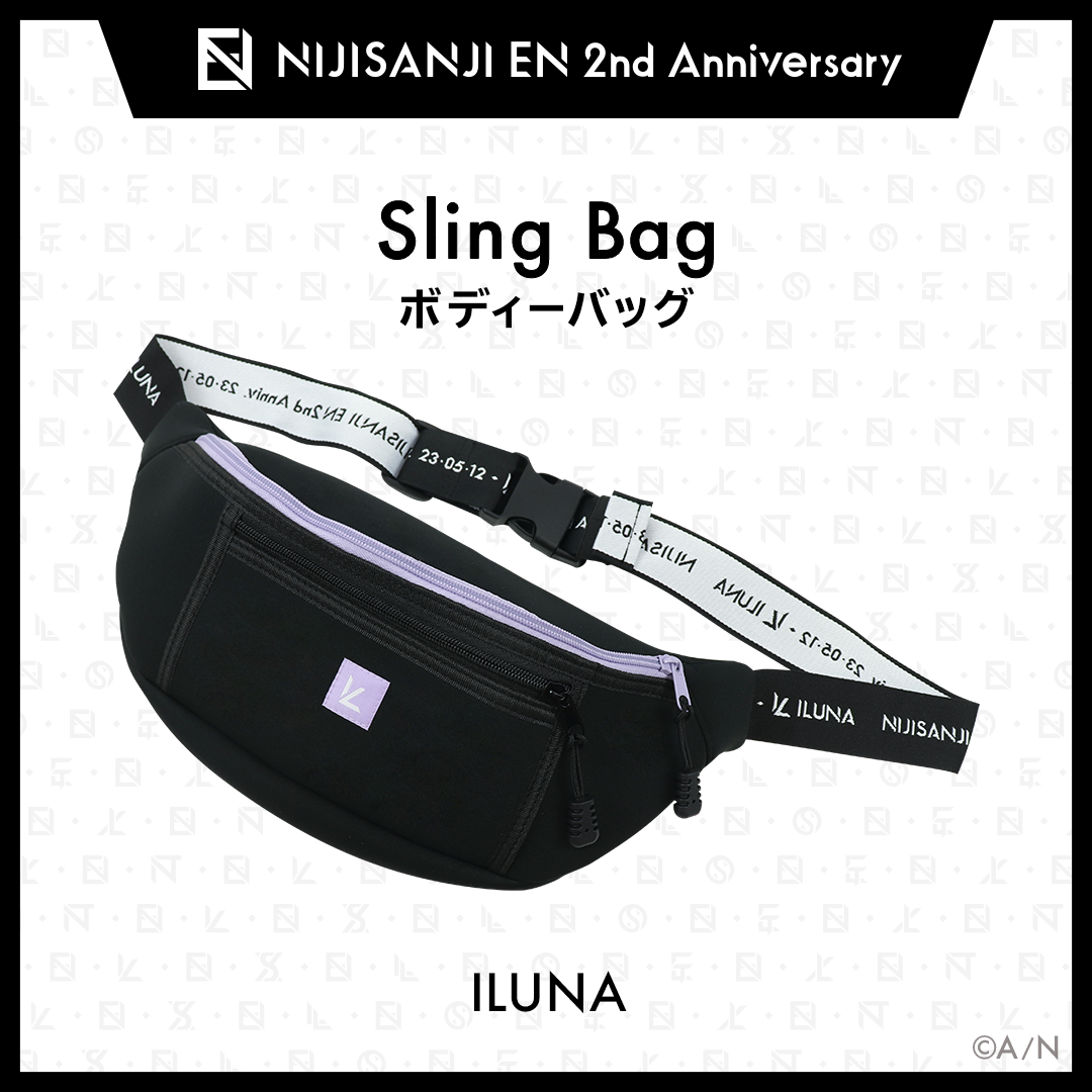 【NIJISANJI EN 2nd Anniversary】ボディーバッグ ILUNA