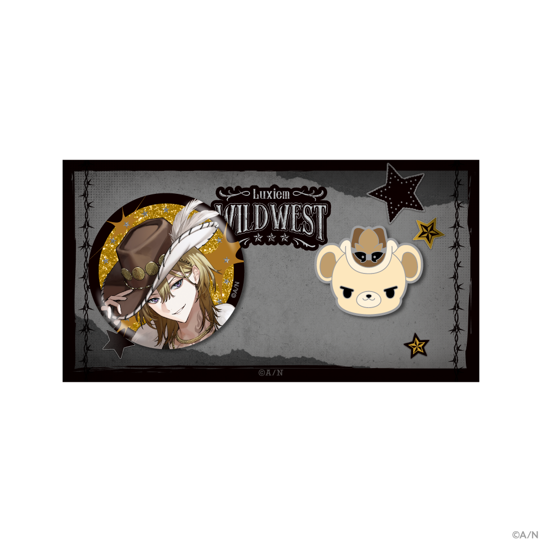 【Luxiem WILDWEST】缶バッジ＆ピンバッジセット