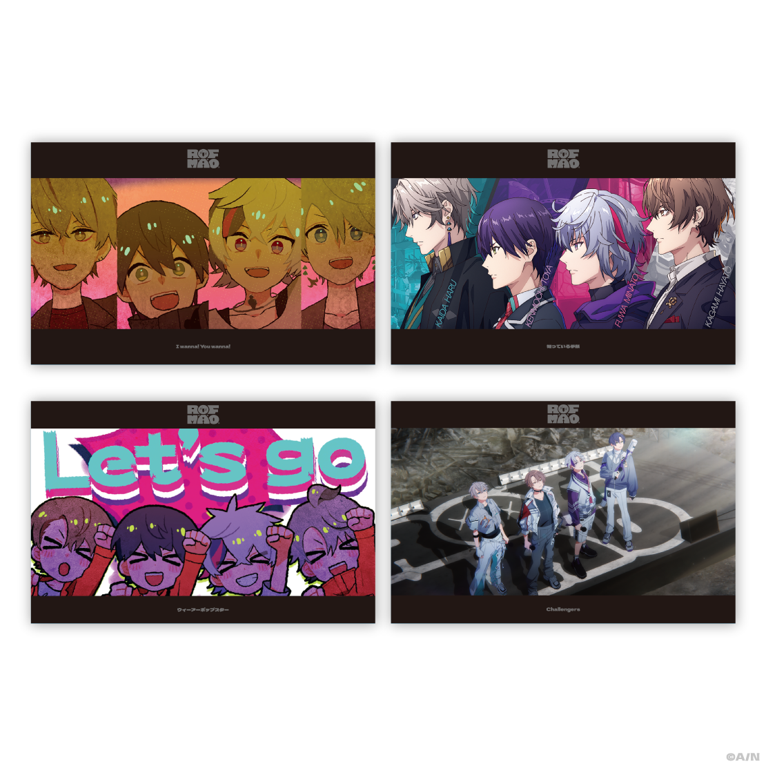 ROF-MAO 3rd Anniversary】ポストカードブック｜にじさんじ 