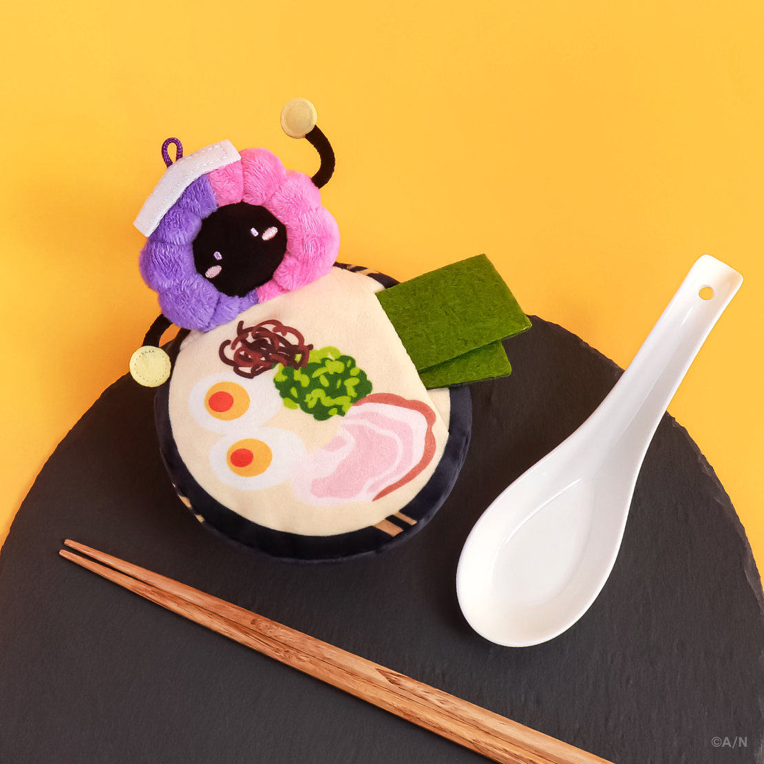 【とらべる！マスコット】ぬいぐるみマスコット フワッチクルーラー