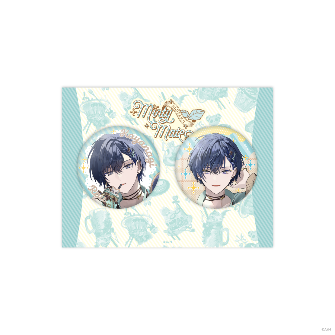 【Minty Mate】缶バッジセット
