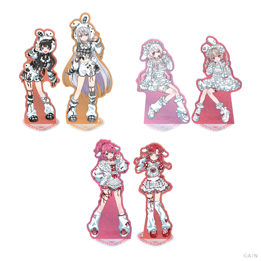 【Cherry Cherish】ラメアクリルスタンド