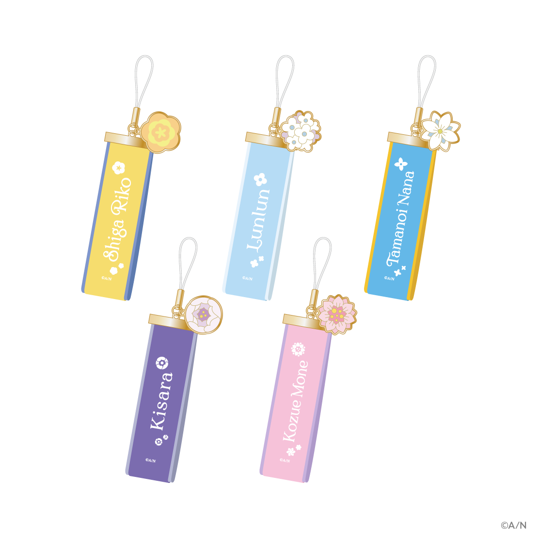 【いずれ菖蒲か杜若 1st Anniversary】リボンストラップ
