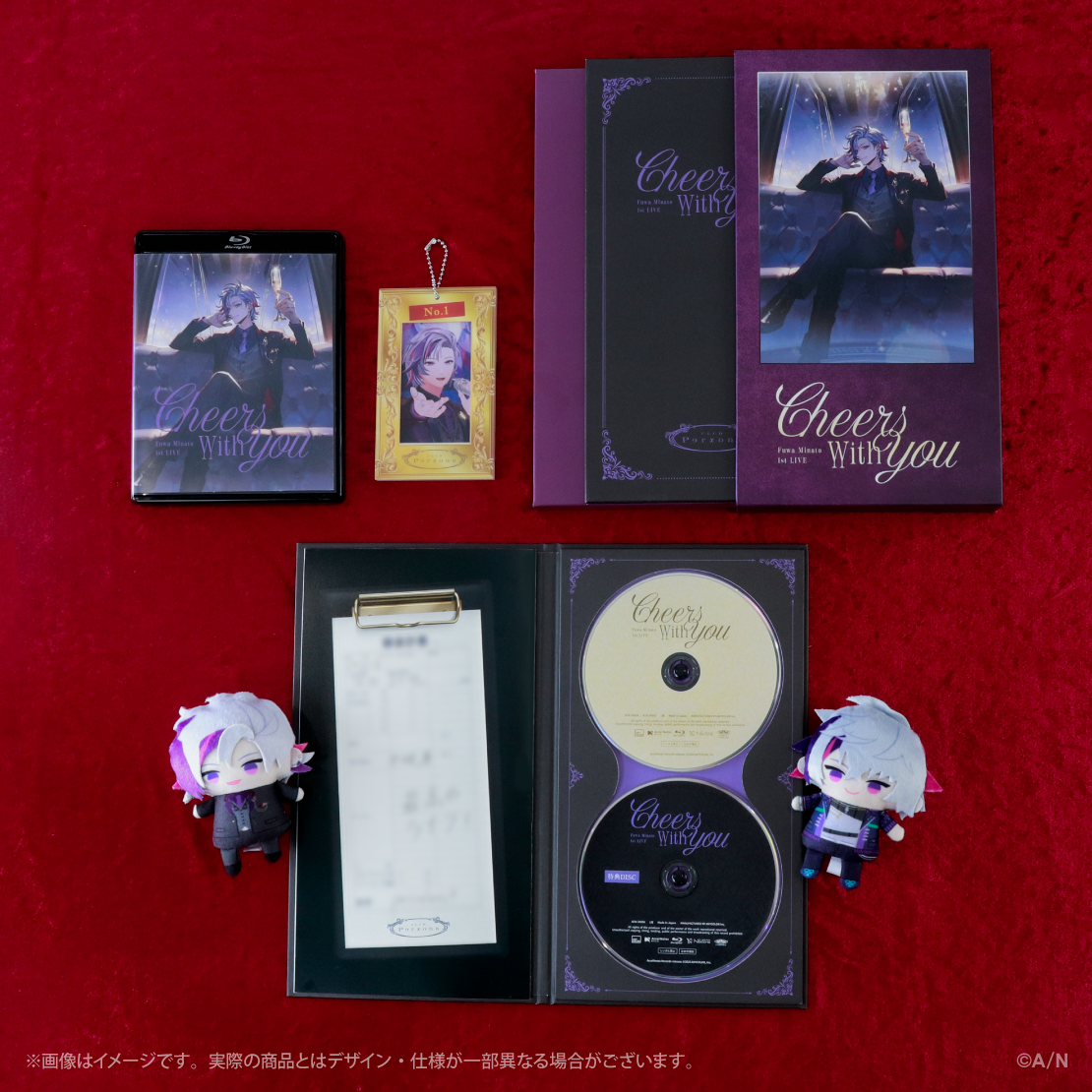 不破湊 1st LIVE “Cheers with you” 豪華版 [Blu-ray]｜にじさんじ 