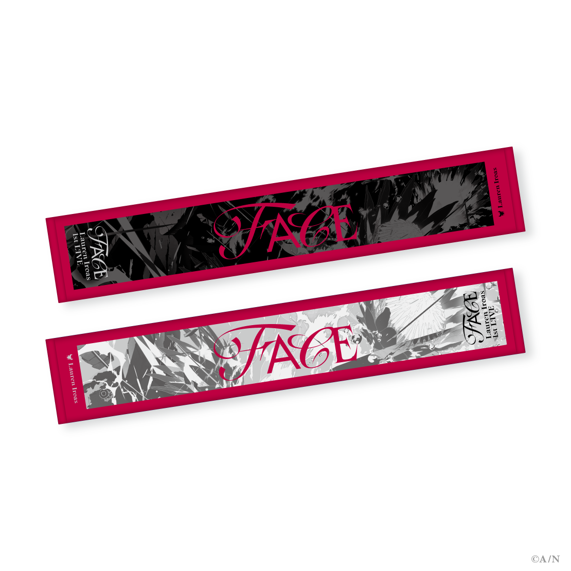 【ローレン 1st LIVE】リバーシブルマフラータオル【ローレン・イロアス 1st LIVE &ldquo;FACE&rdquo;】