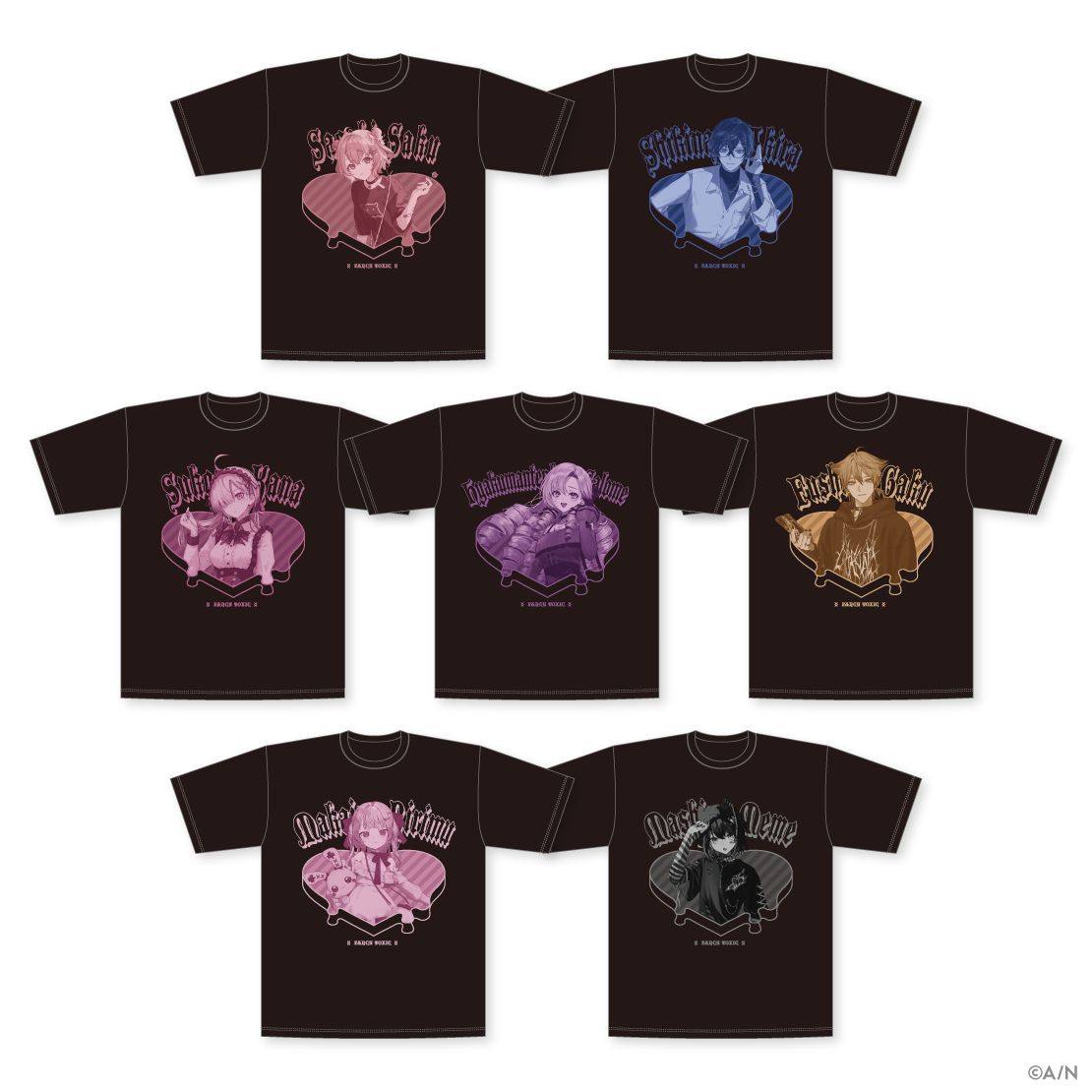 FANCY TOXIC】Tシャツ｜にじさんじオフィシャルストア