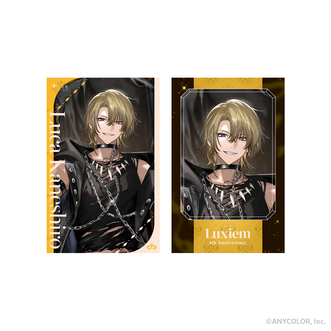 【Luxiem 4th Anniversary】フォト風カード2枚セット