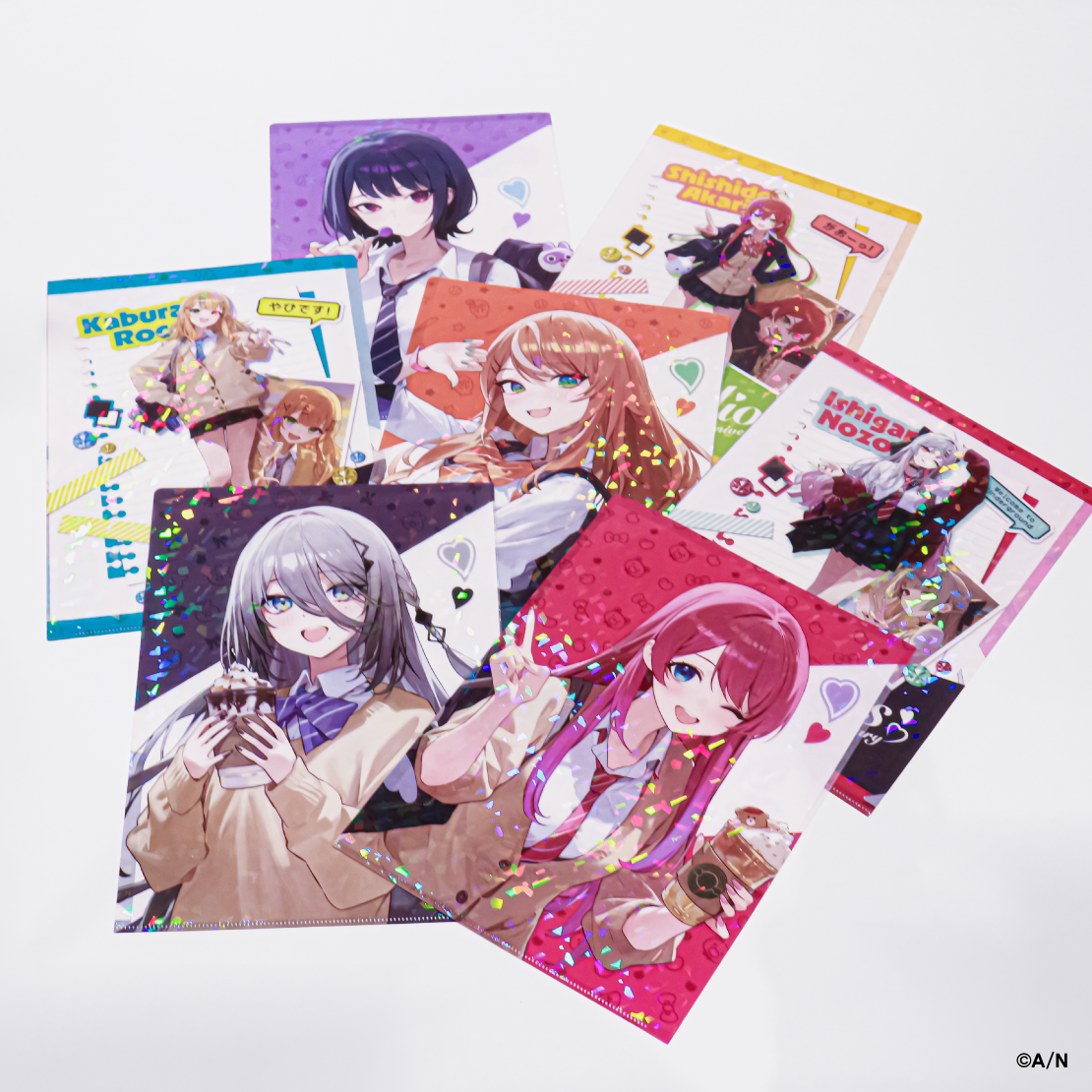 【Idios 3rd Anniversary】キラキラクリアファイル