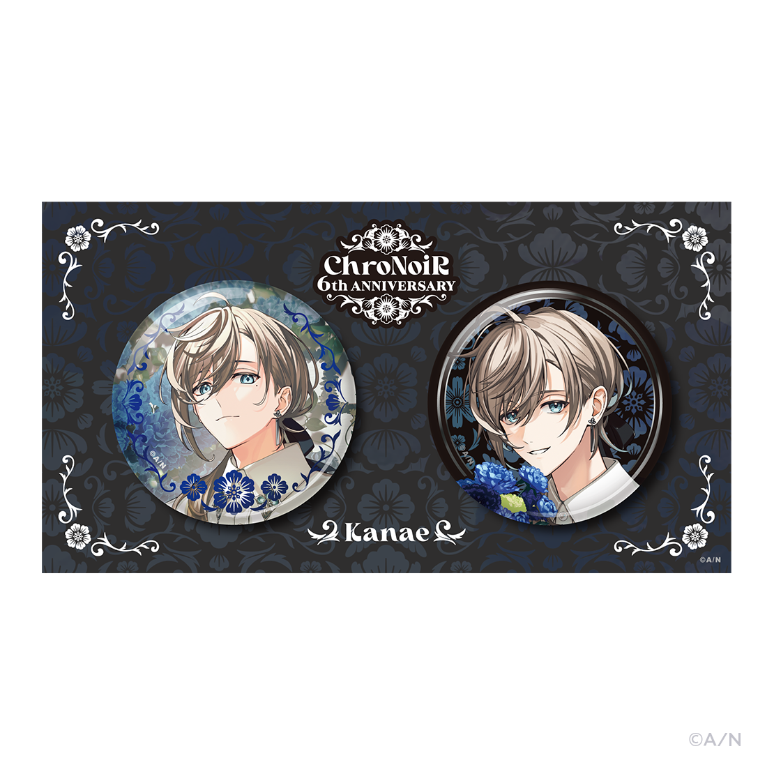 葛葉 ChroNoiR 6周年グッズ 6周年グッズ ゲーム・おもちゃ・グッズ 葛葉 ChroNoiR 6周年 缶バッジ