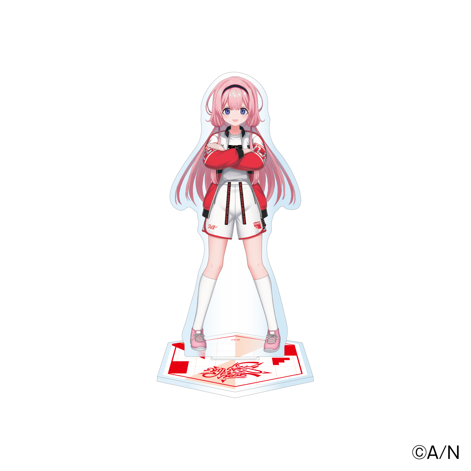 【にじフェス2026】クラスジャージアクリルスタンド レッド