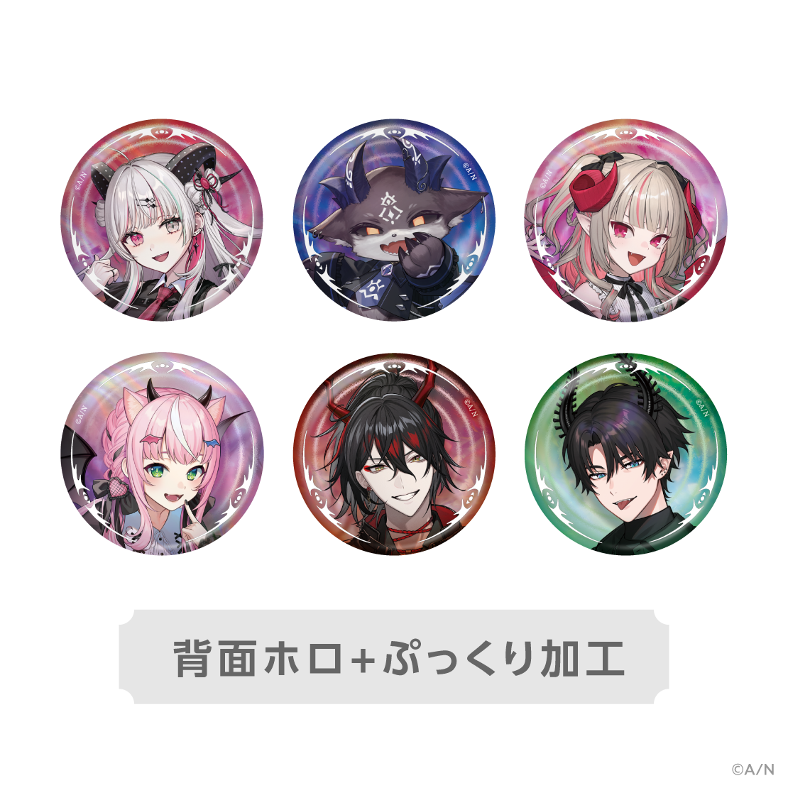 【Devil's Invitation】ランダム缶バッジ