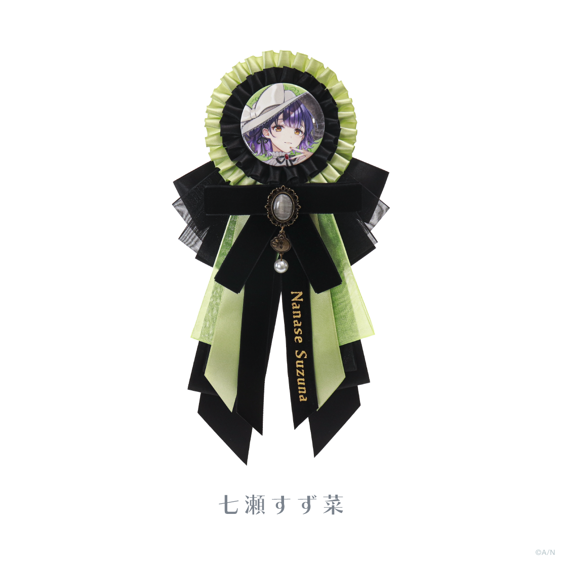 【Gothic Night】缶バッジ付きロゼット
