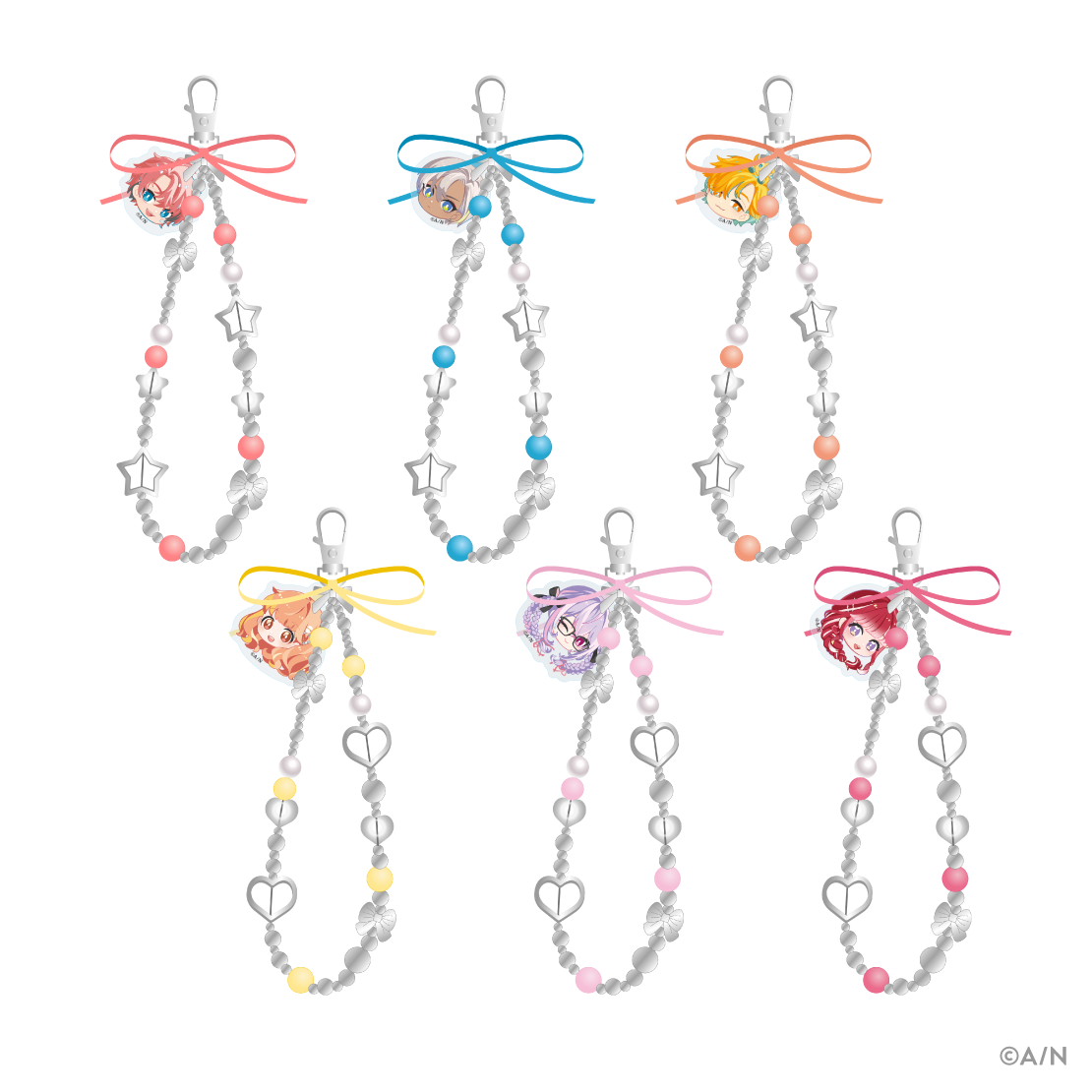 【GRAY×ACCENT】ビーズチャーム