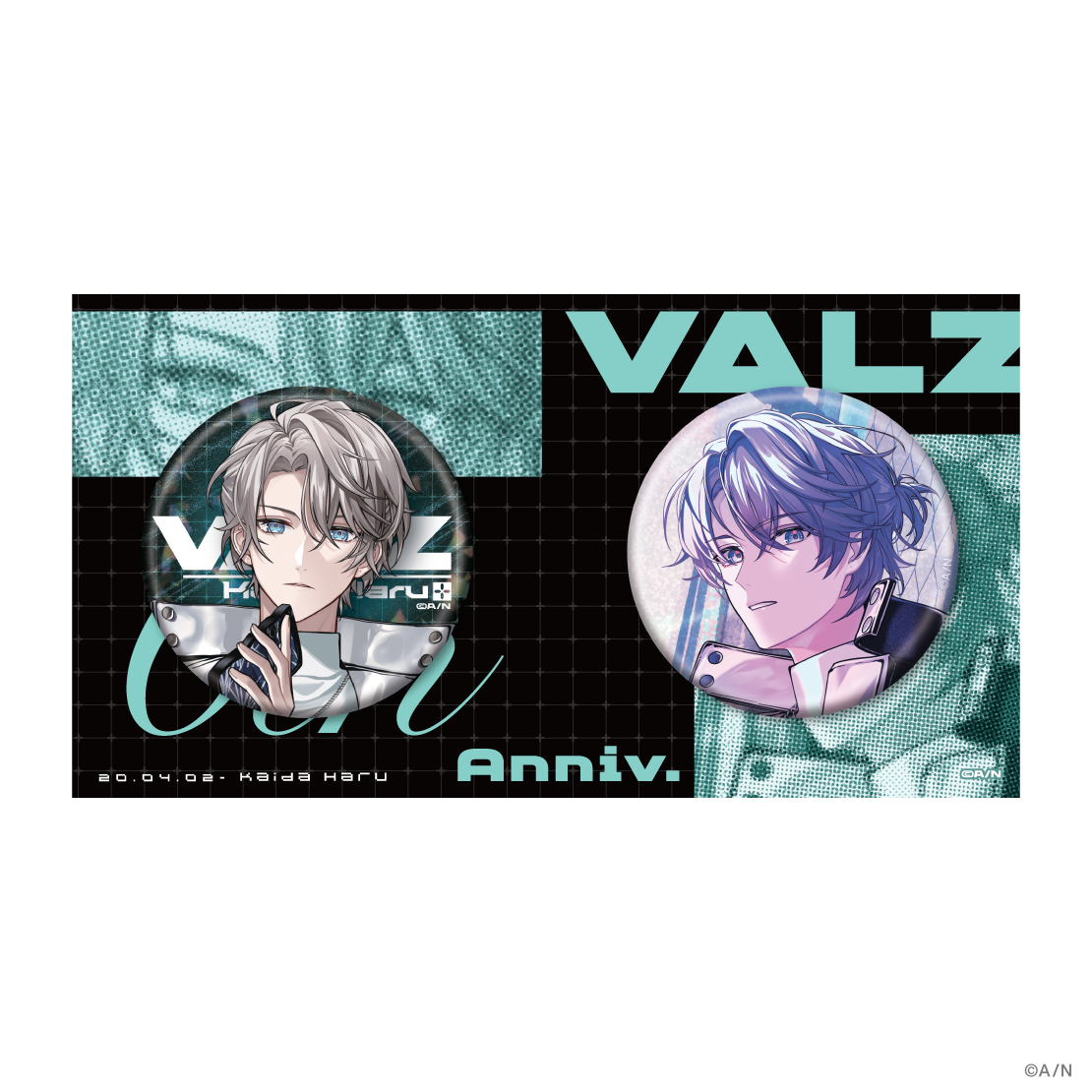 【V&Delta;LZ 6th】缶バッジセット