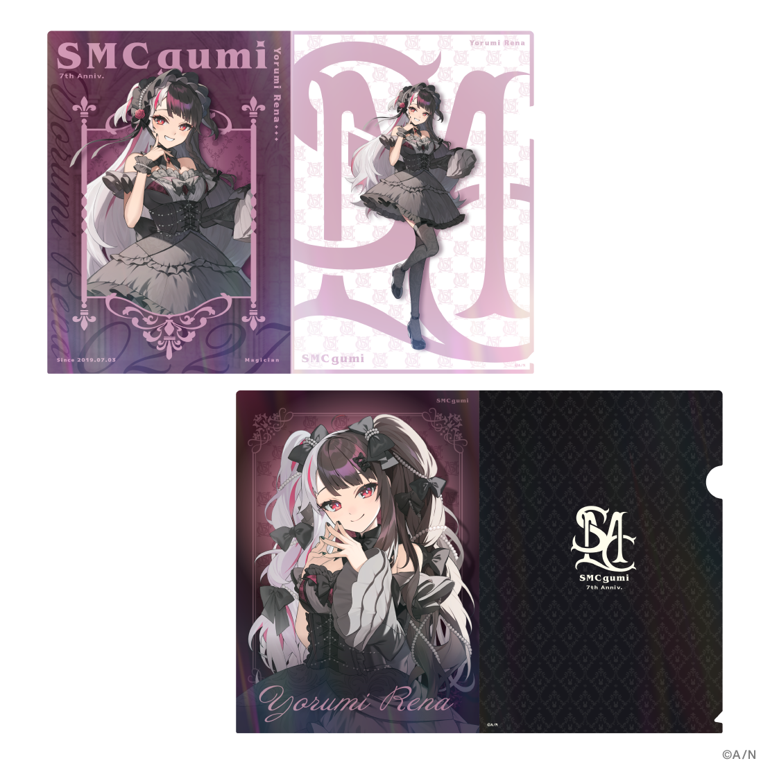 【SMC組 7th】オーロラクリアファイル