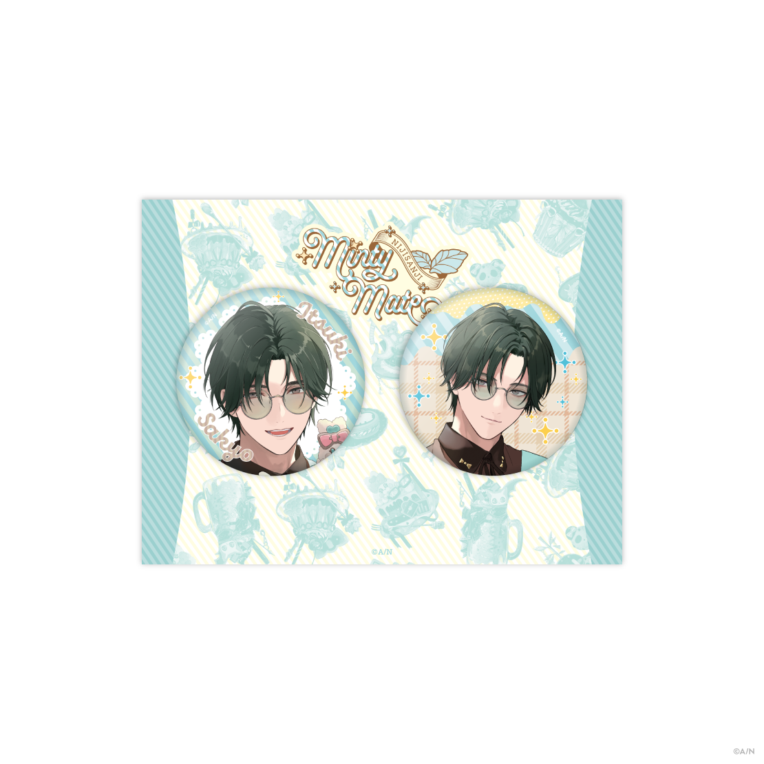 【Minty Mate】缶バッジセット