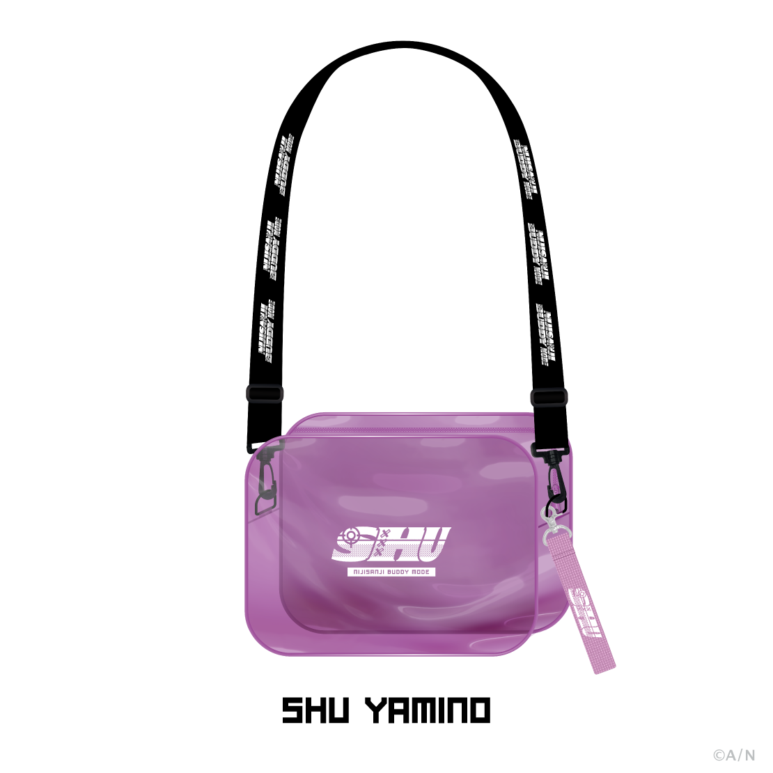 【NIJISANJI Buddy Mode Type：Shu, Kagetsu & Nari】クリアショルダーバッグ