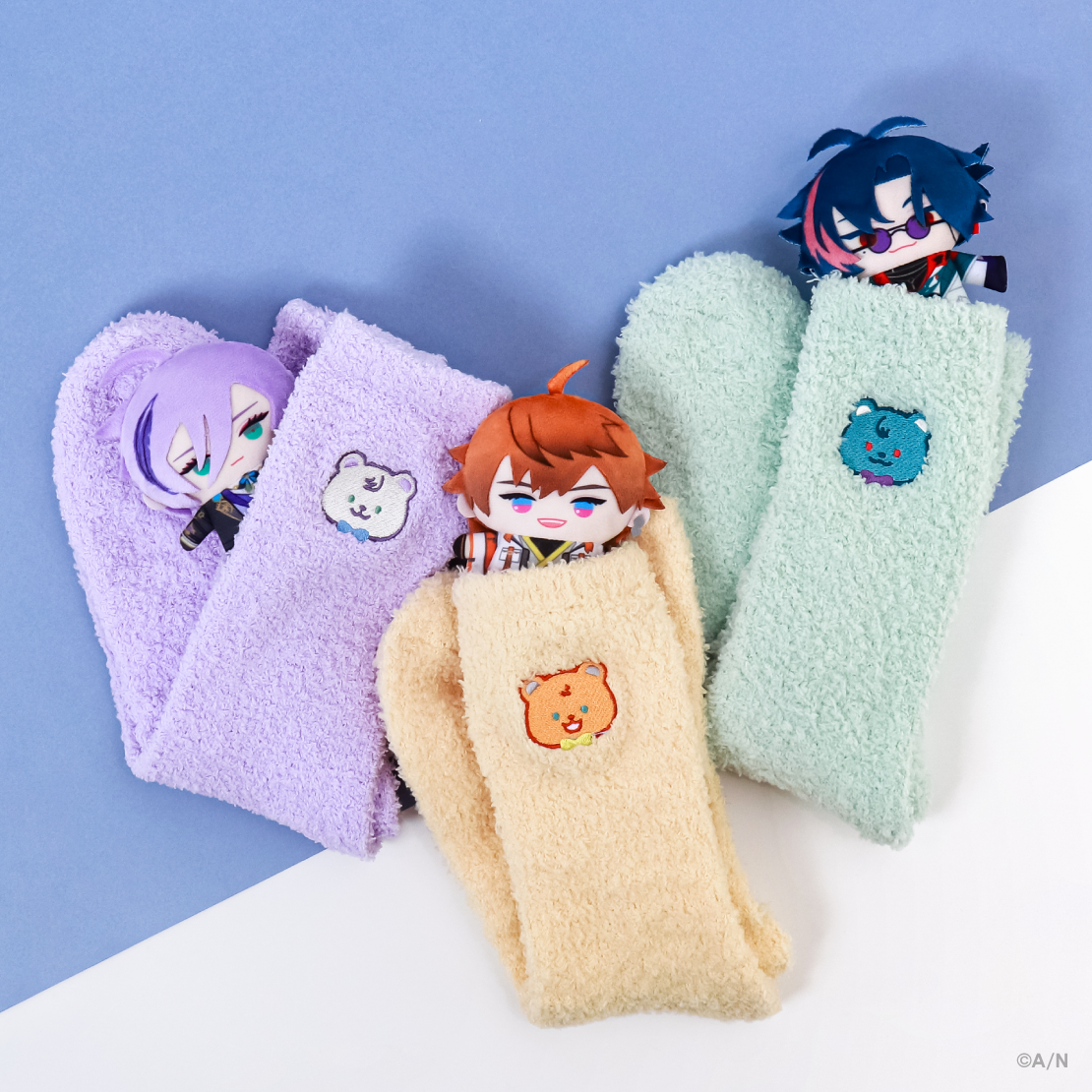 【ちるたいむ ～さんくまのじかん～】ルームソックス