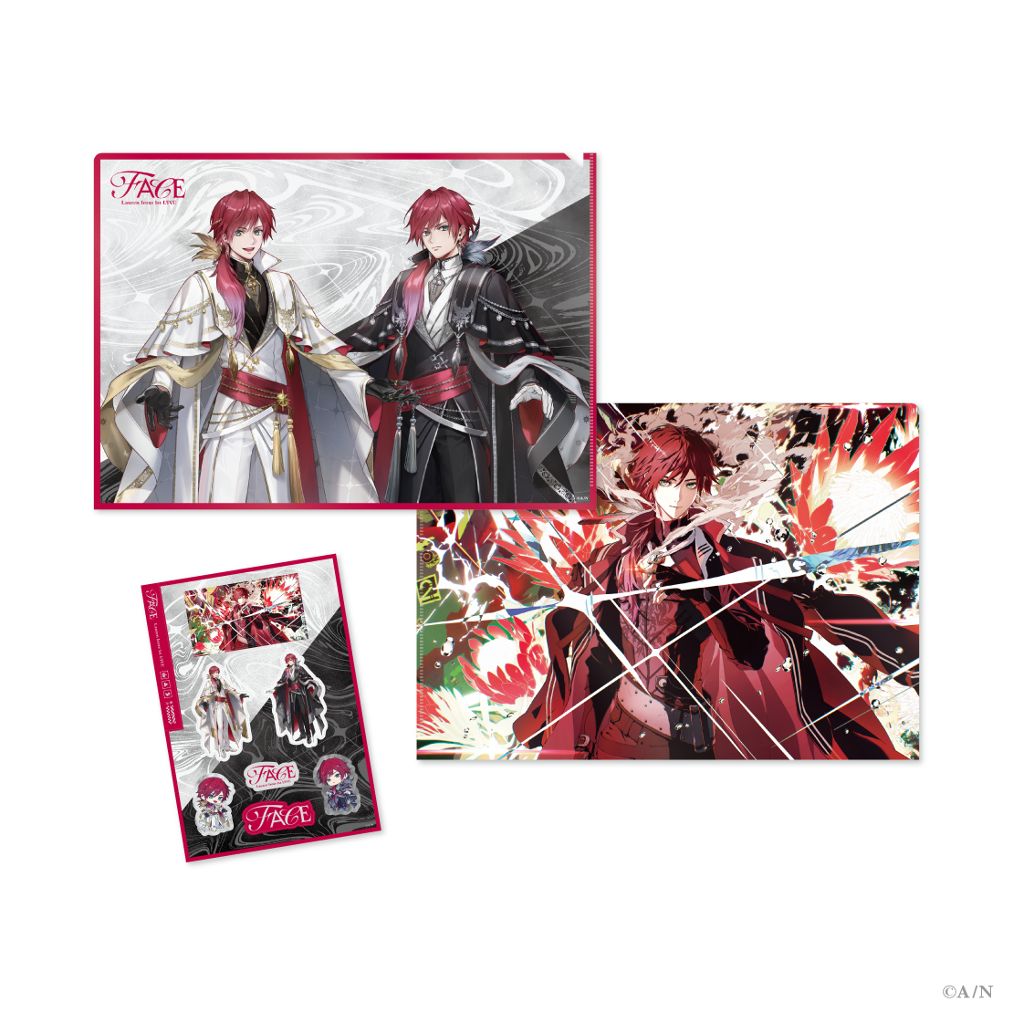 【ローレン 1st LIVE】クリアファイル＆ステッカーシート【ローレン・イロアス 1st LIVE &ldquo;FACE&rdquo;】